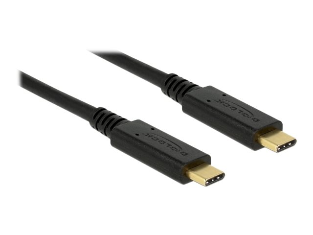 Delock USB Type-C kabel 2m Sort