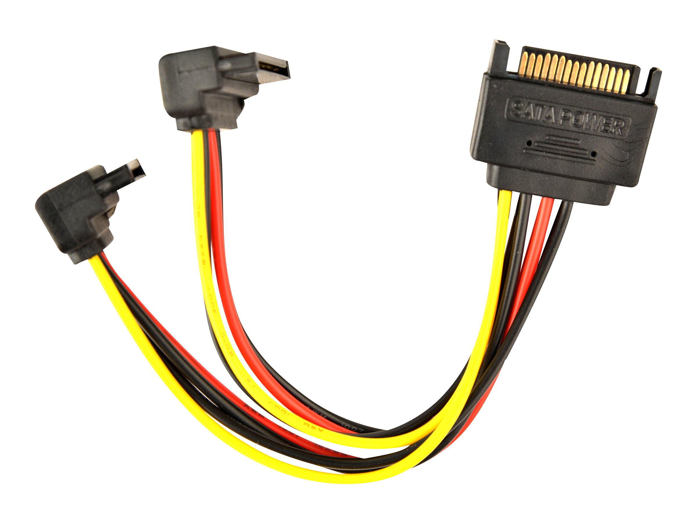 Gembird CC-SATAM2F-02 Strøm-splitter 15cm Sort