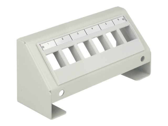 Delock Keystone Multimedia Panel Grå