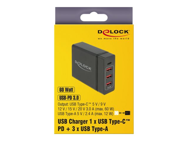 DeLOCK Adapter 60Watt