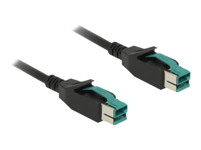 Delock Forstærket USB kabel 5m Sort