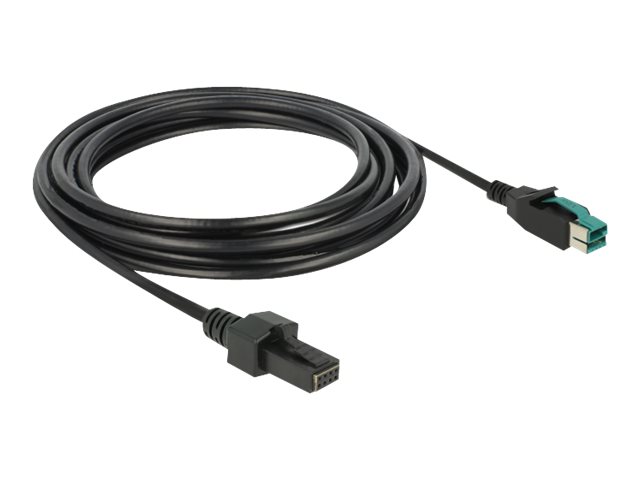 Delock Forstærket USB kabel 4m Sort