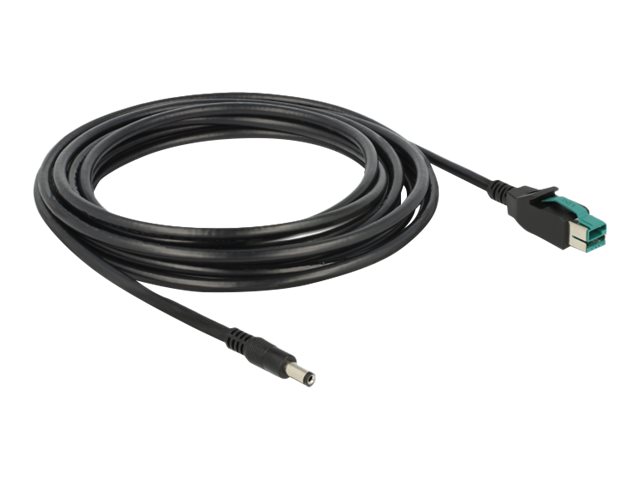 Delock Forstærket USB kabel 4m Sort
