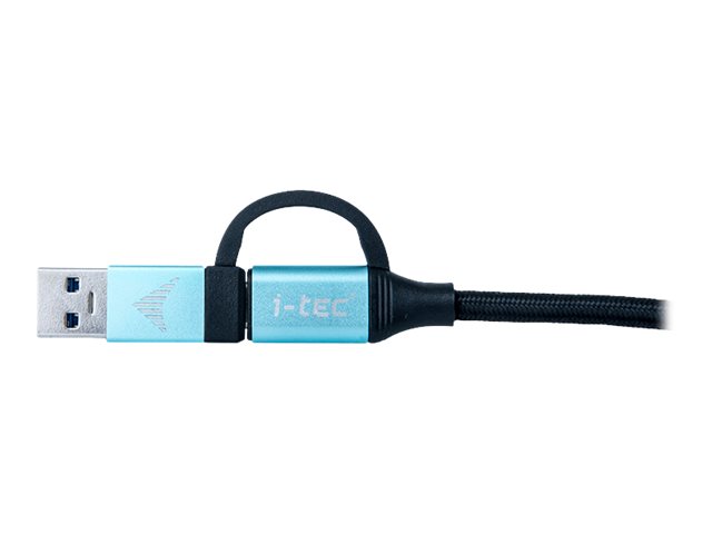 i-Tec USB Type-C kabel 1m Sort