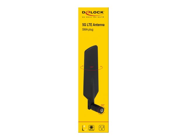 DeLOCK Antenne 15.616cm Sort