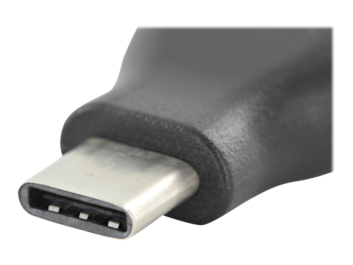 ASSMANN USB-C adapter Sort