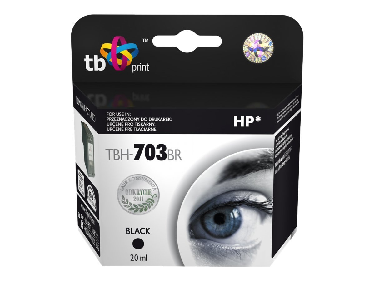 TB Sort Blæk TBH-703BR