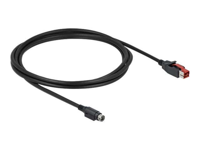 Delock Forstærket USB kabel 3m Sort