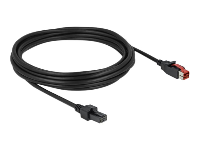 Delock Forstærket USB kabel 5m Sort