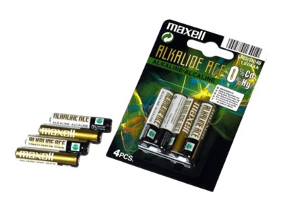 Maxell AAA type Standardbatterier 10