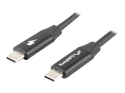 Lanberg USB Type-C kabel 1.8m Sort