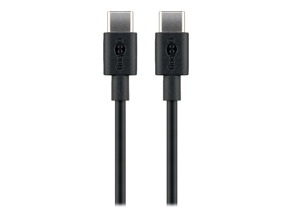 goobay USB Type-C kabel 1m Sort