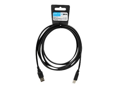 iBOX Printerkabel 3m Sort