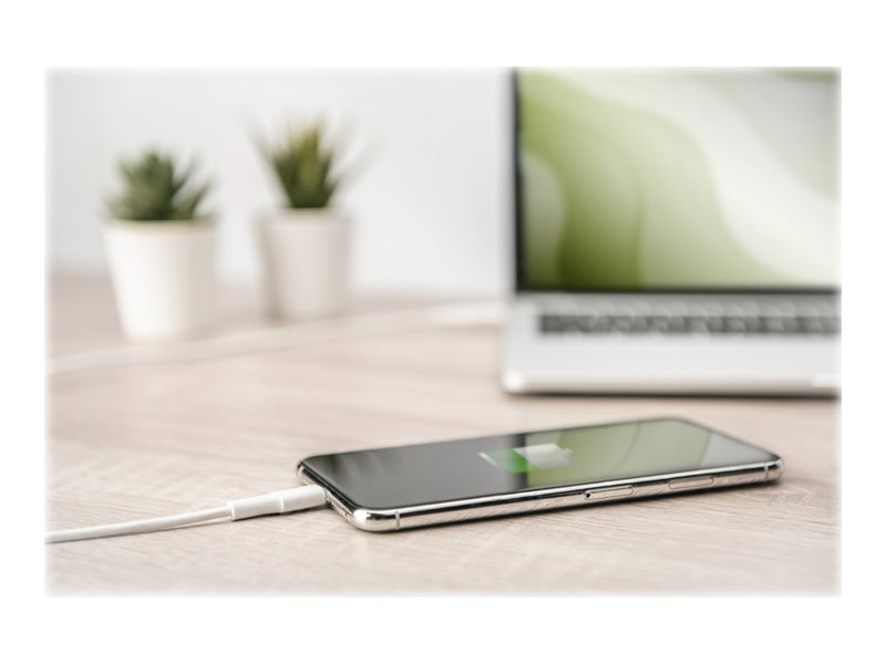 DIGITUS Lightning-kabel 1m Hvid