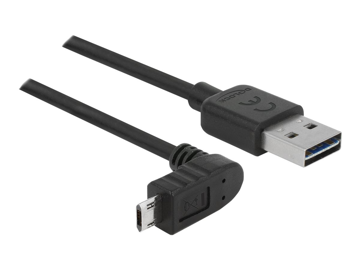 Delock Easy USB-kabel 5m Sort