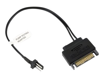 EkWaterBlocks Pump testing adapter Strømforsyningsadapter 15cm Sort