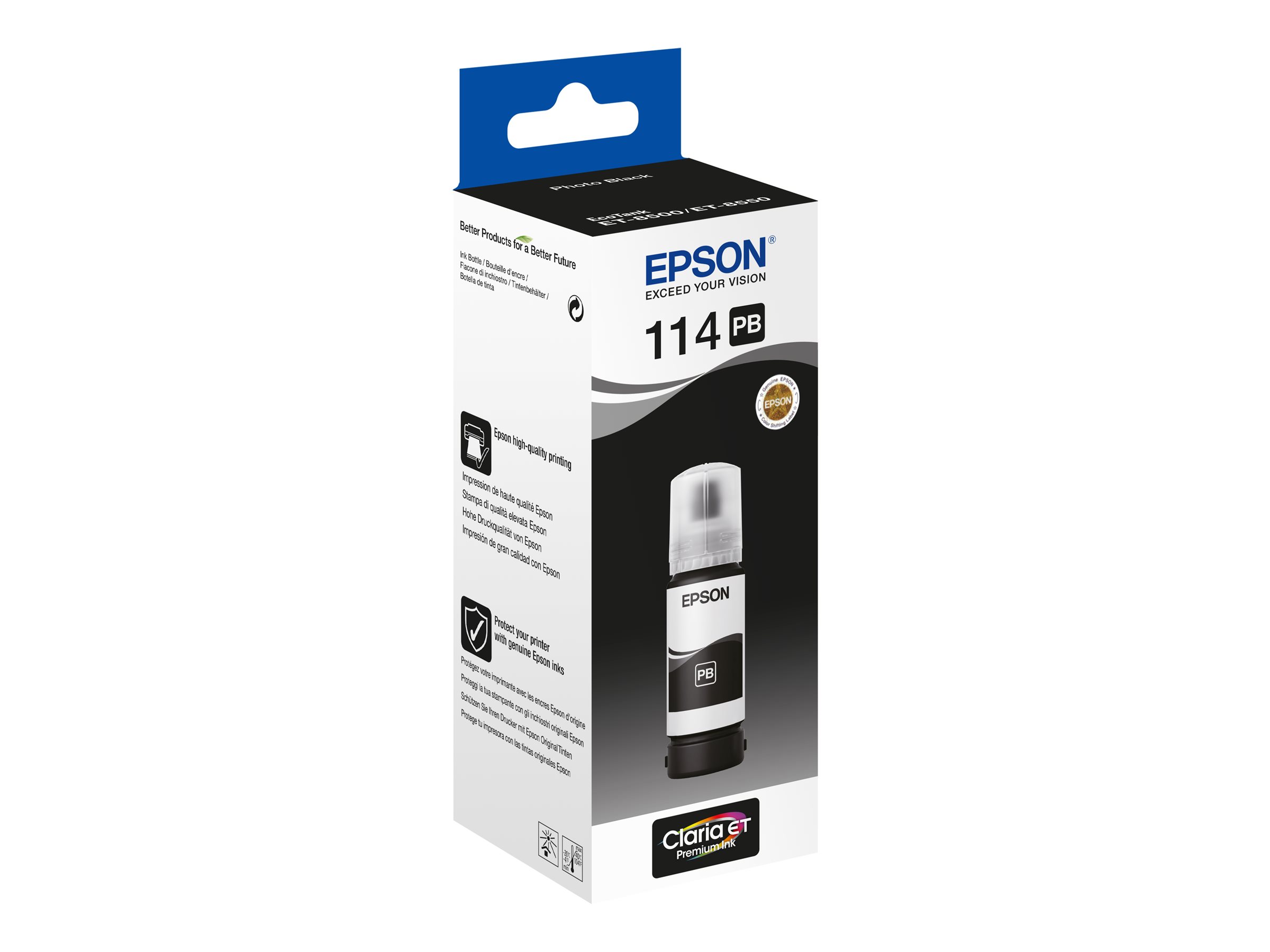 Epson Sort 2300 sider Blækrefill C13T07B140