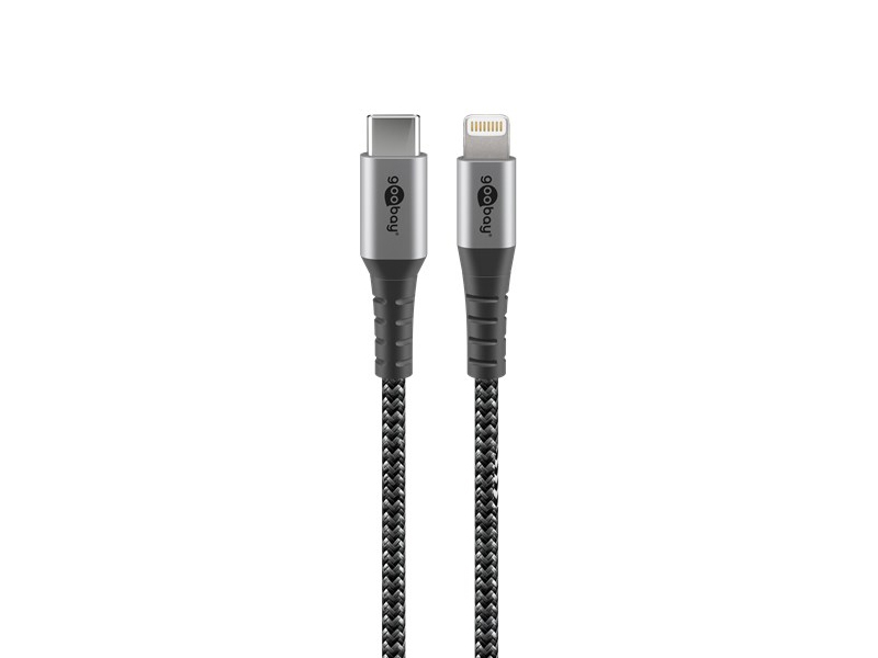 Goobay Lightning-kabel 2m braided MFi