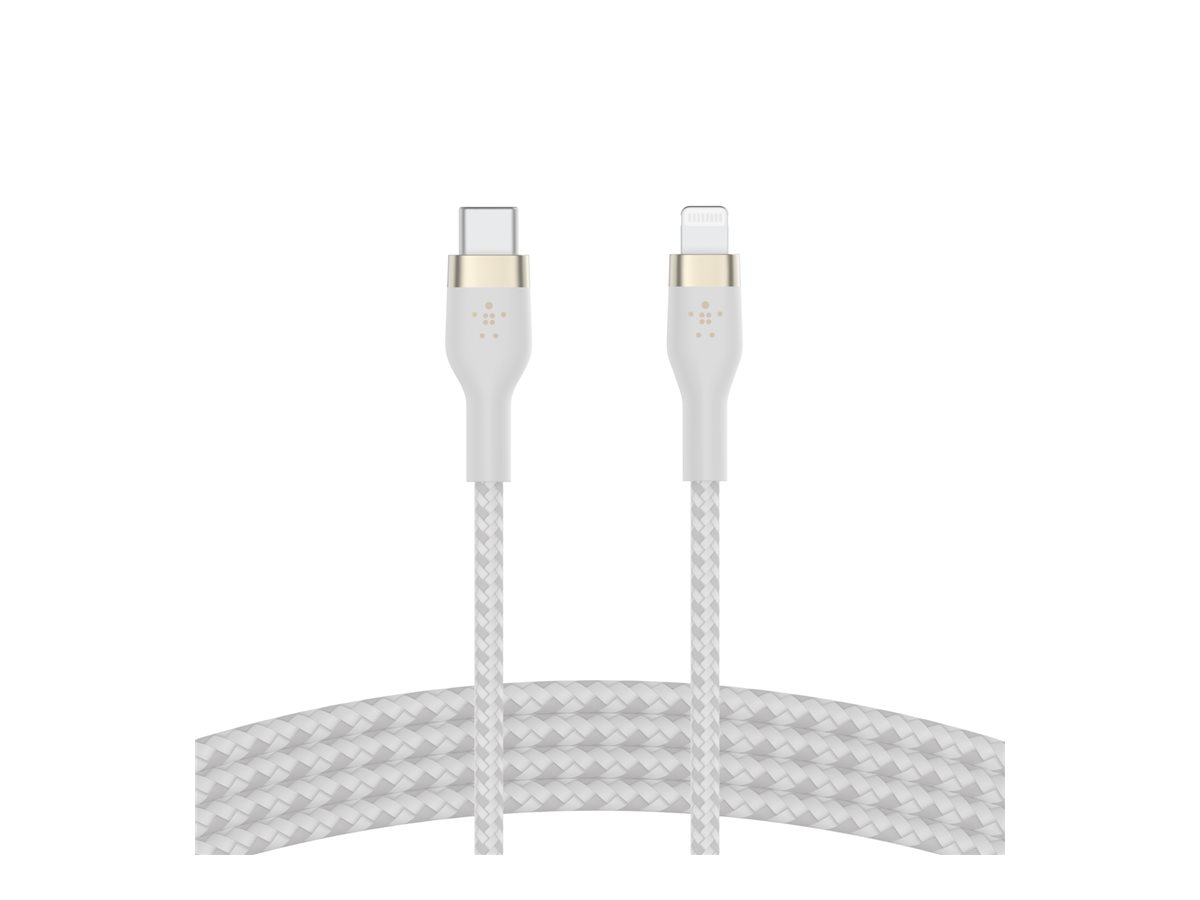Belkin BoostCharge Lightning-kabel 2m Hvid