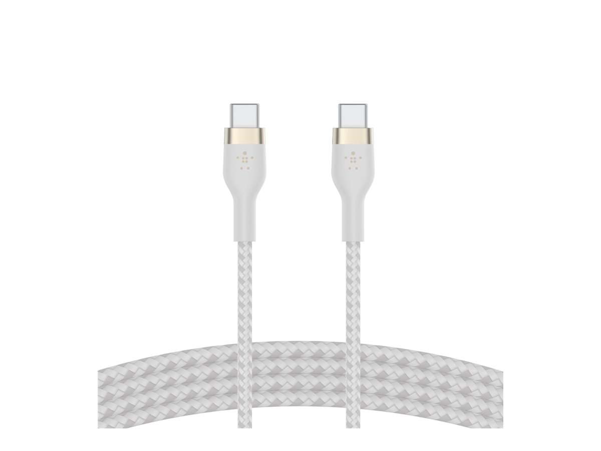 Belkin BoostCharge USB Type-C kabel 2m Hvid