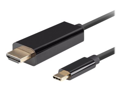 Lanberg Videoadapterkabel 1.8m Sort