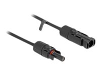 Delock Solkabel 10m Sort