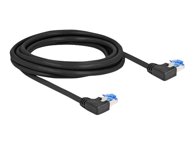 DeLOCK CAT 6a S/FTP 3m Patchkabel Sort
