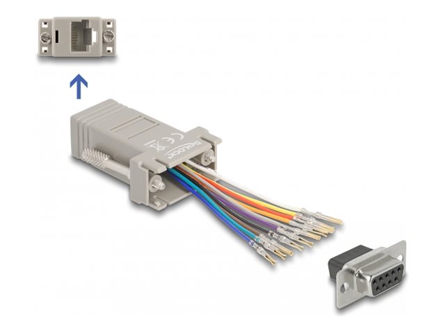 DeLOCK Seriel adapter Grey