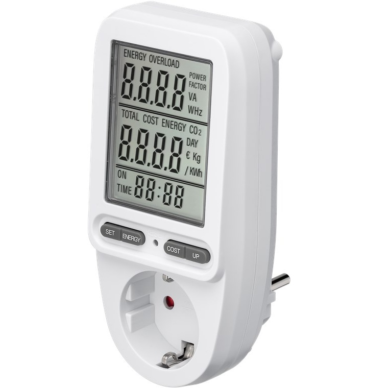 Goobay PRO Digital Energimåler, 16 A 230 V