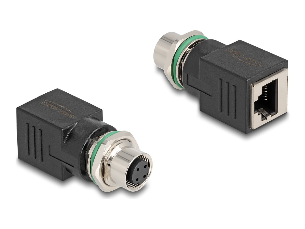 DeLOCK CAT 5e Netværksadapter Sort
