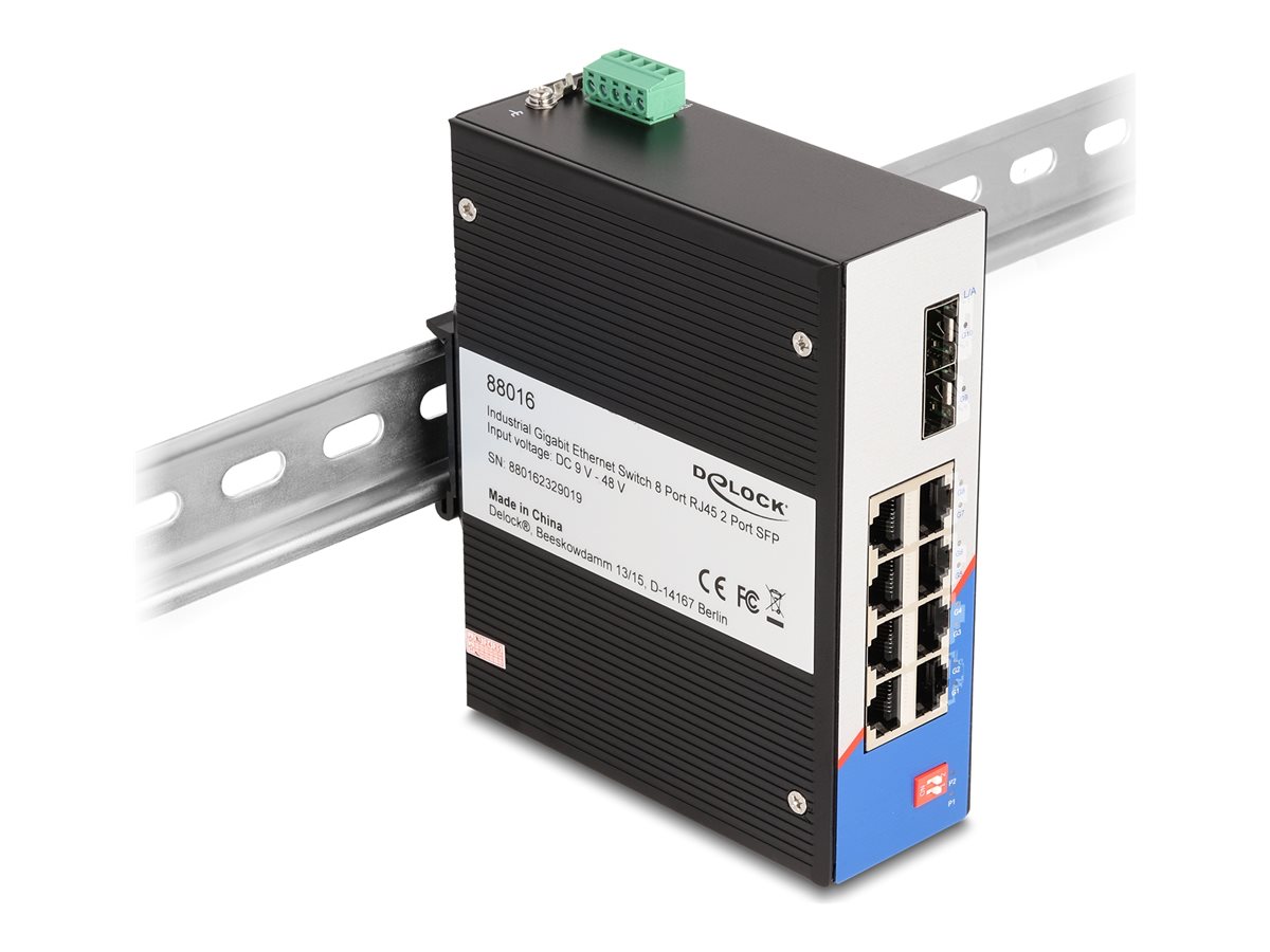 DeLock 8-porte Gigabit Ethernet