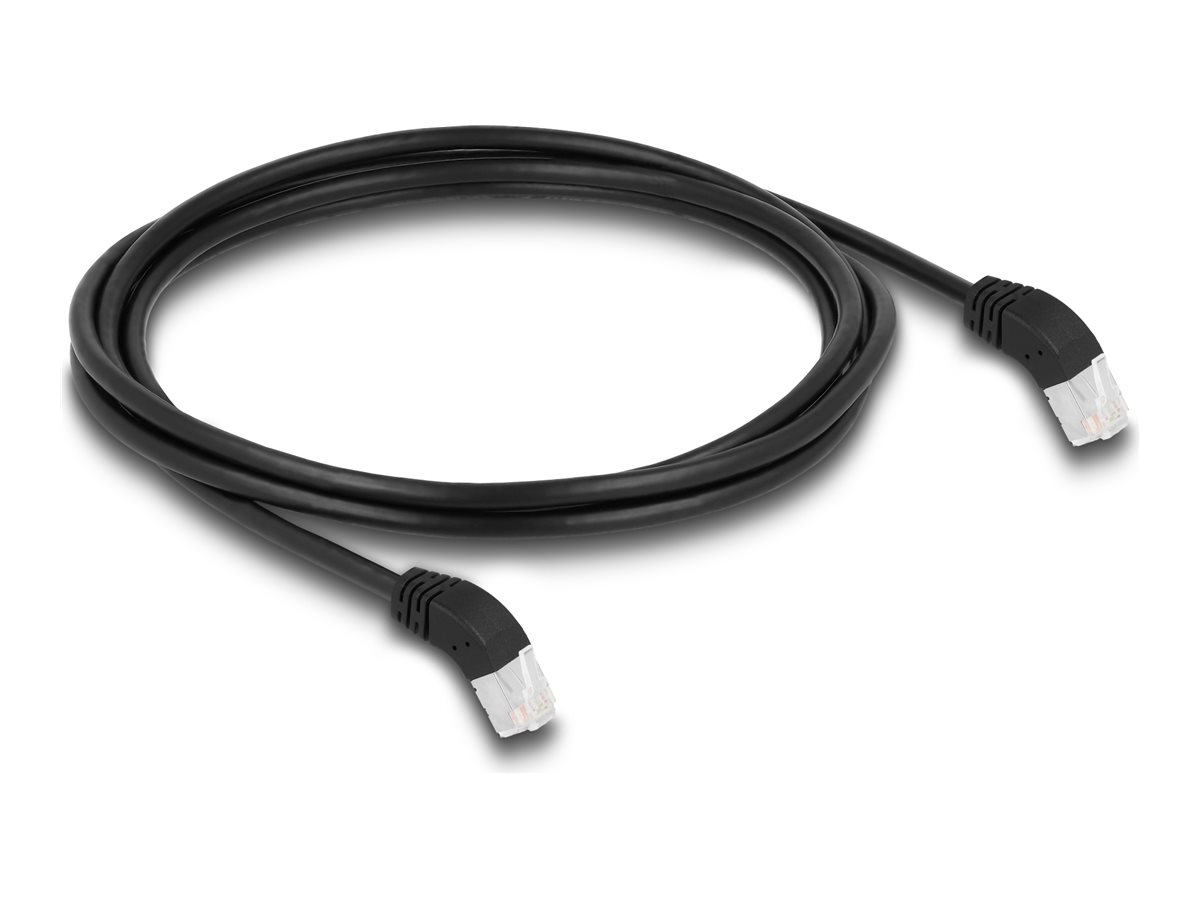 DeLOCK CAT 6a S/FTP 2m Patchkabel Sort