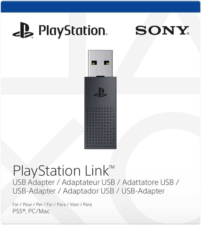 [AI generated title] Sony PlayStation Link Usb-Adapter til Pulse Headset