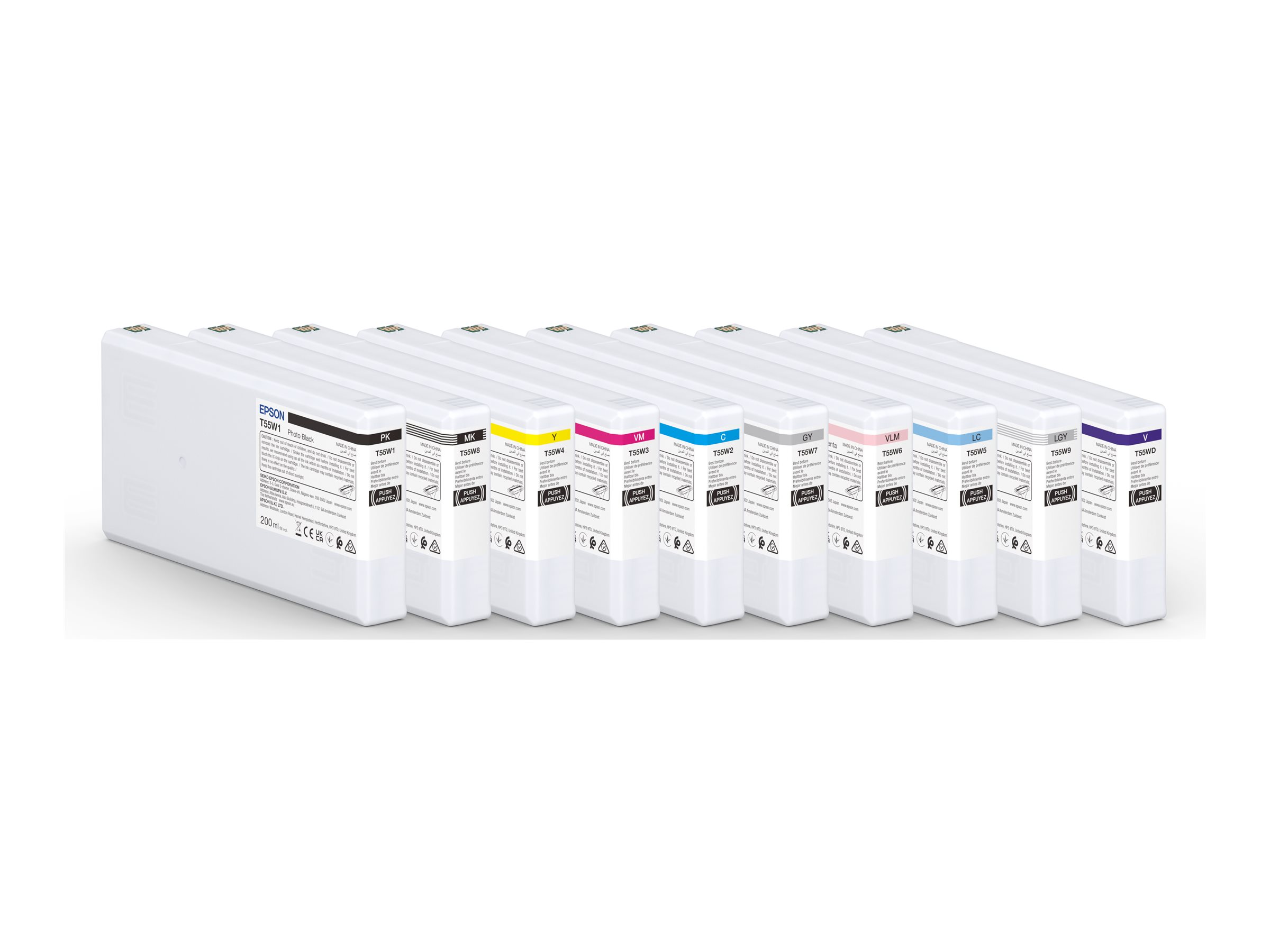 Epson T55W9 Lysegrå Blæk