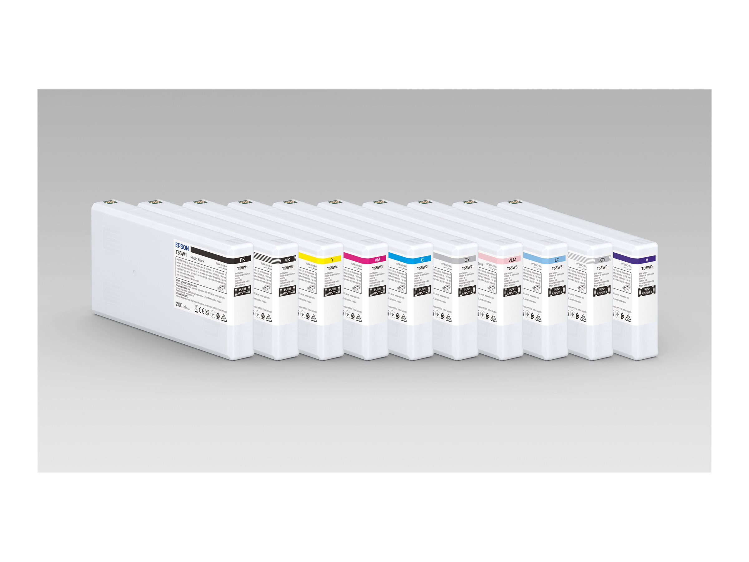 Epson T55W3 Levende rød Blæk