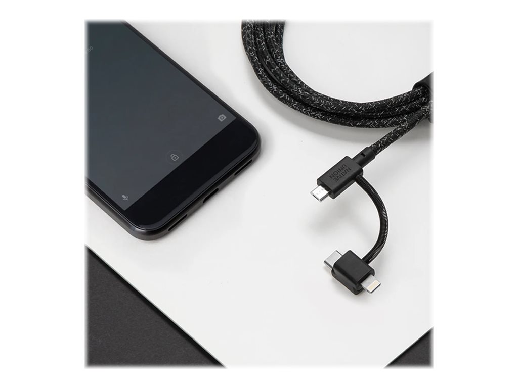 Native Union Belt Lightning-kabel 2m Sort