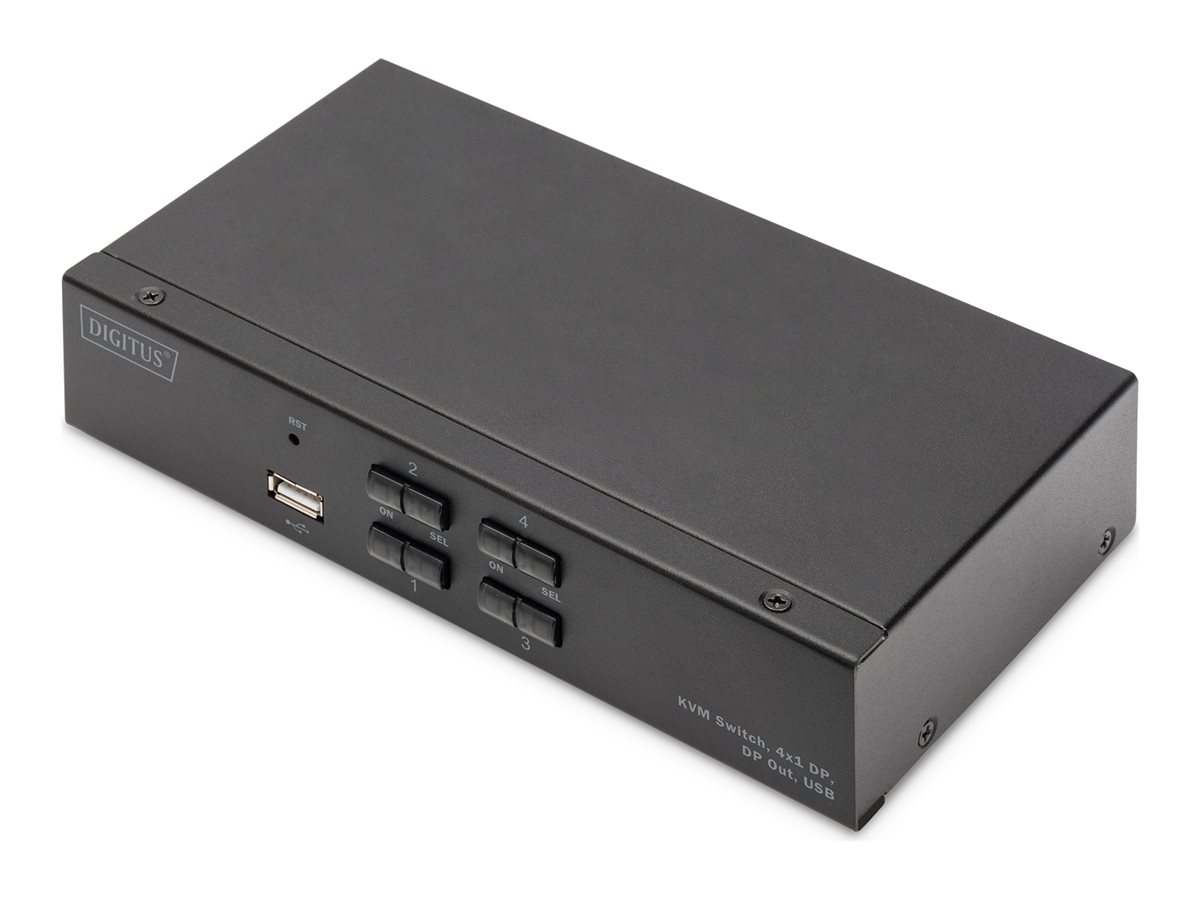 DIGITUS KVM switch Monterbar på stativ