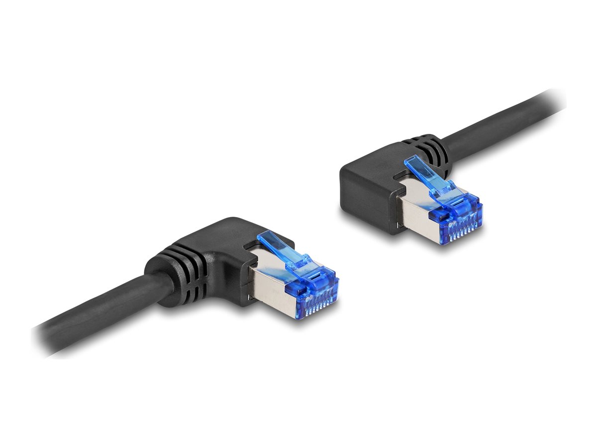 DeLOCK CAT 6a S/FTP 3m Patchkabel Sort