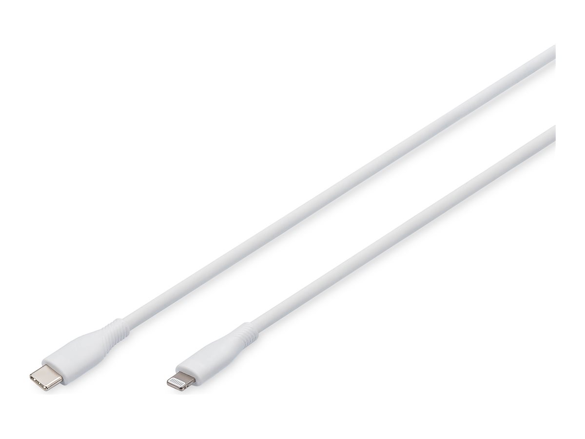 ASSMANN Lightning-kabel 2m Hvid