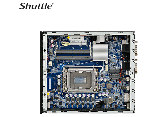 Shuttle XPC slim DH770 Mini PC Barebones Sort