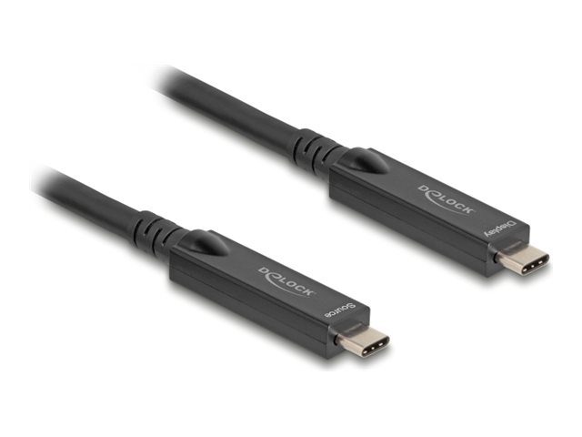 Delock USB Type-C kabel 5m Sort