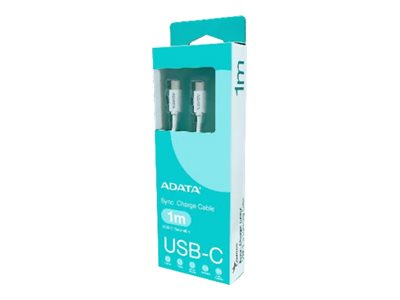 ADATA USB 2.0 USB Type-C cable 1m White