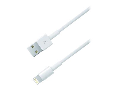 MediaRange Lightning-kabel 1.2m Hvid