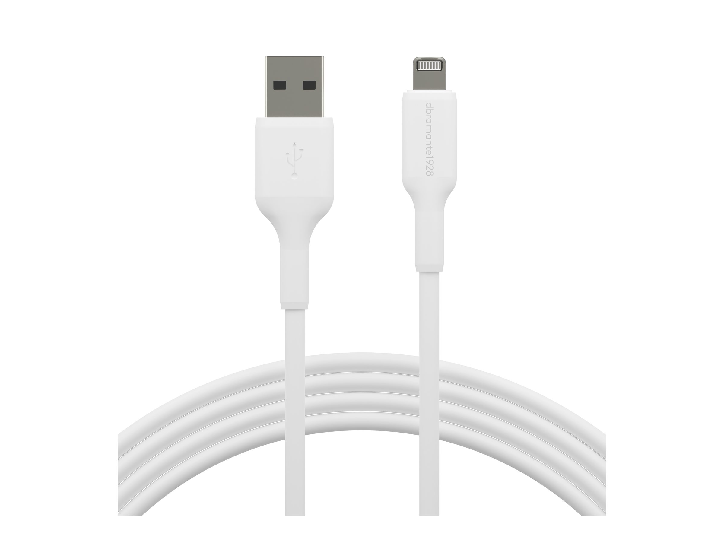 dbramante1928 re-charge Lightning-kabel 2m Hvid