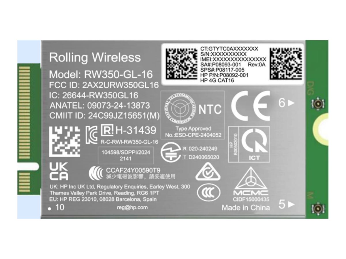 HP Trådløs mobilmodem Intern