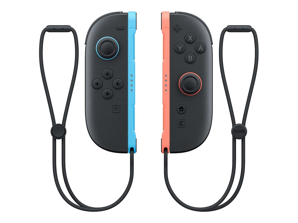 NINTENDO Joy-Con 2 (L)/(R) Controller Nintendo Switch 2 Sort Blå Rød