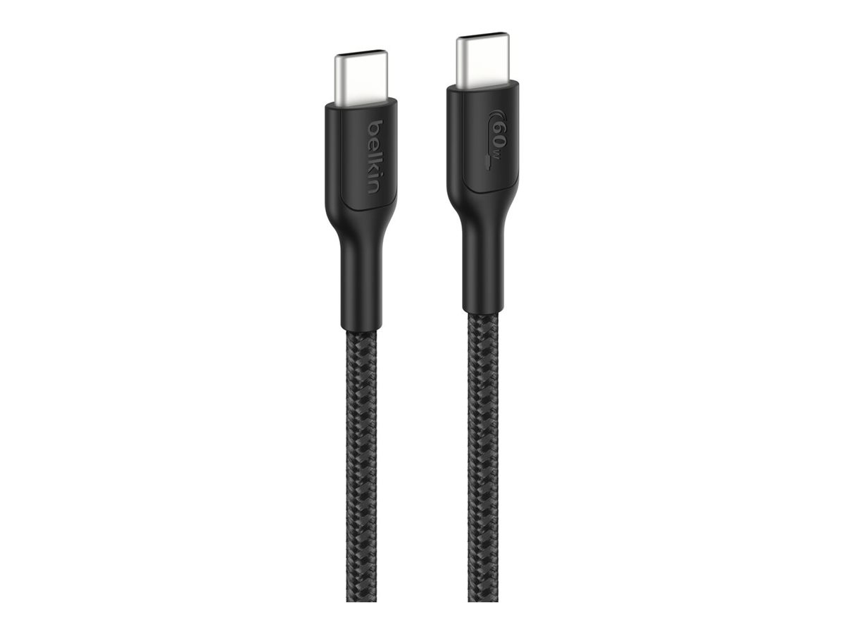 Belkin USB 2.0 USB Type-C kabel 2m Sort