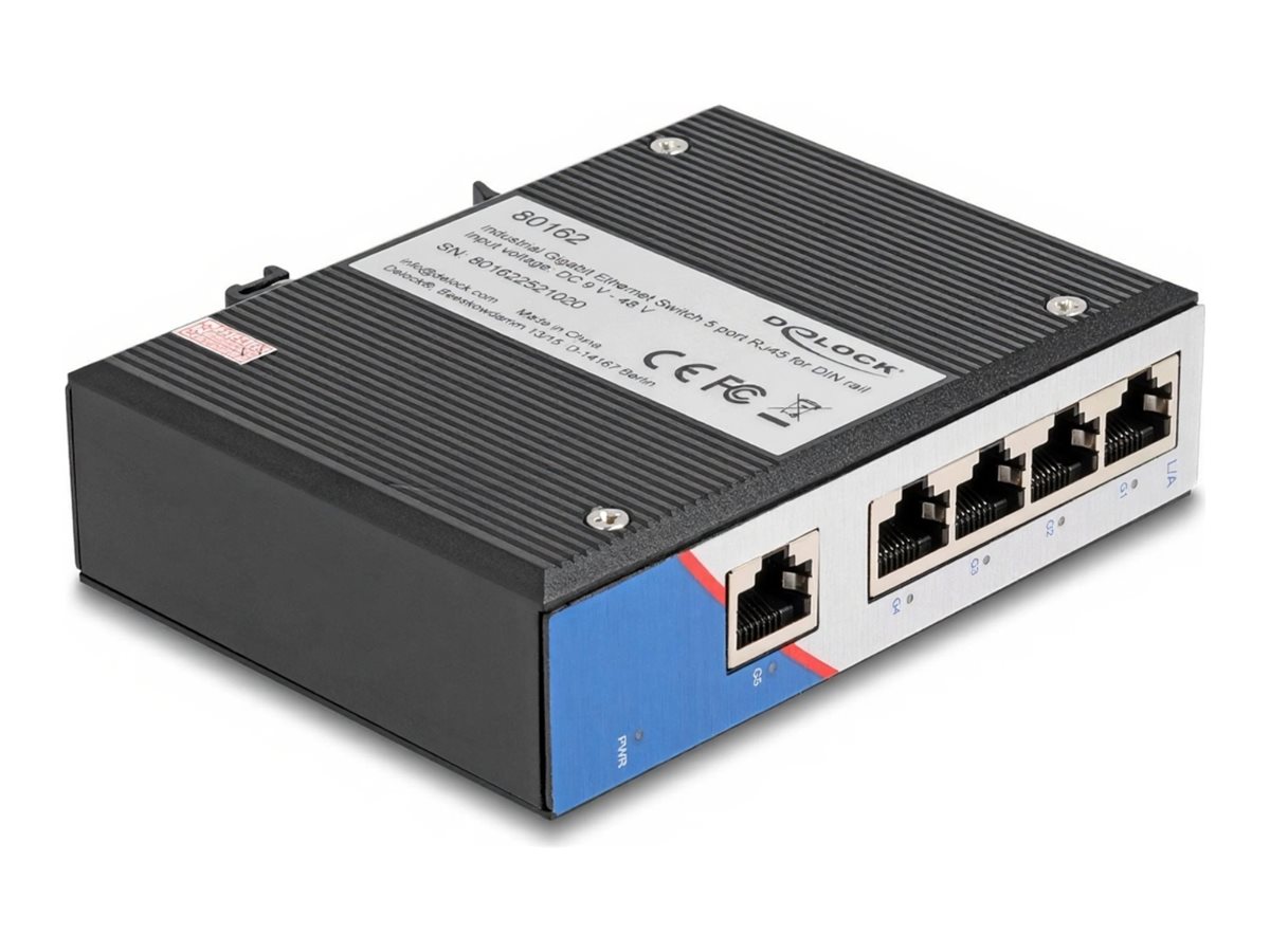 DeLock 5-porte Gigabit Ethernet