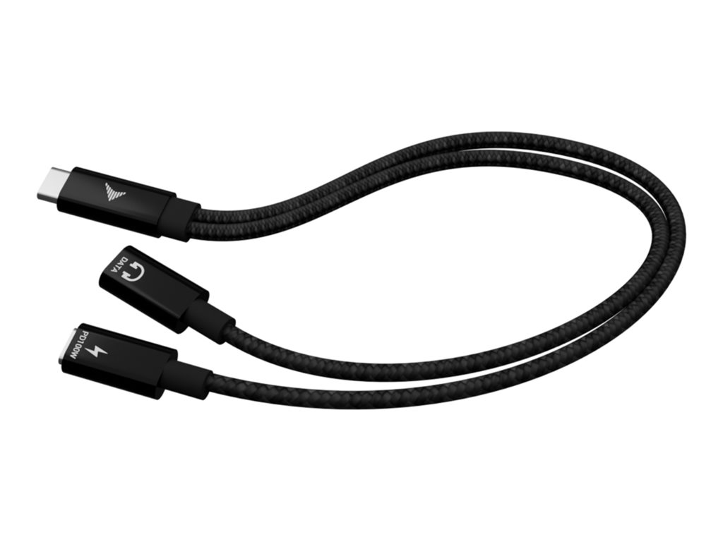 i-Tec USB Type-C kabel 30cm Sort