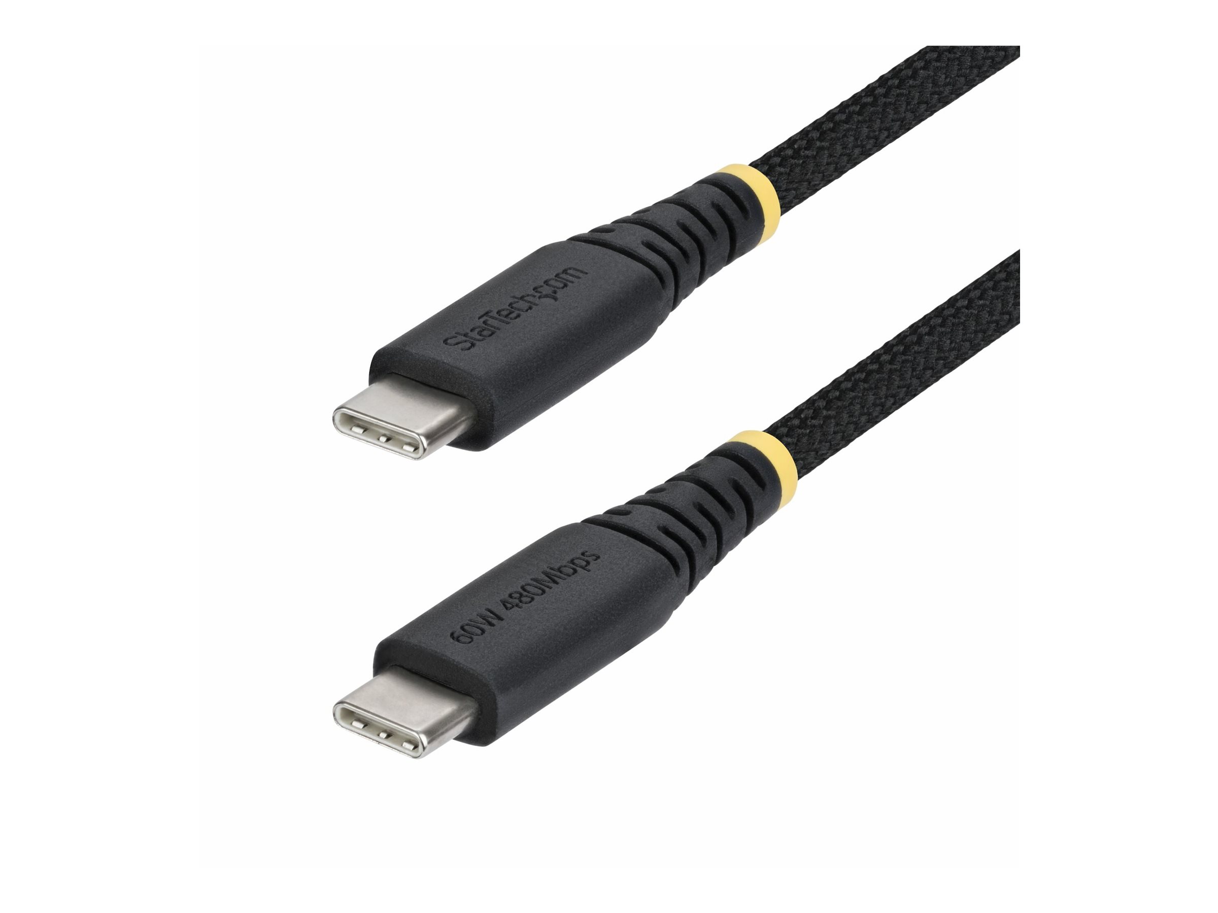StarTech.com USB 2.0 USB Type-C kabel 2m Sort